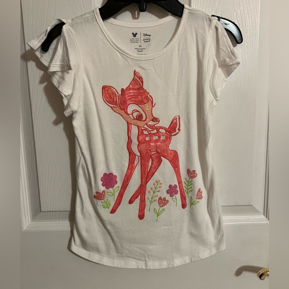 Bambi Blouse - Limited Edition Collection - Disney Jumping Beans - Size 6X Girls